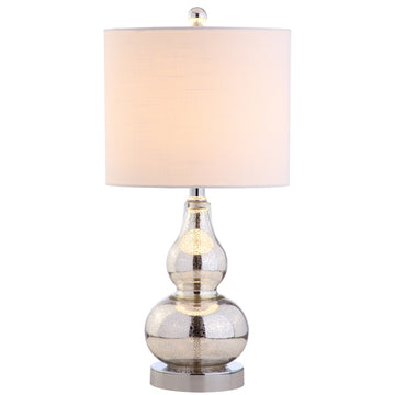 Anya 20.5" Mini Glass LED Table Lamp - JONATHAN Y